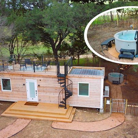 The Lonely Bull Luxury Container Home On 5 Acres Weatherford Exterior foto